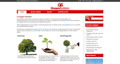 Desktop Screenshot of dreambuilders.se